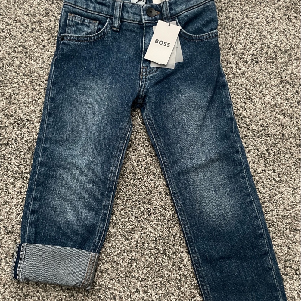 Boss size 4 kids jeans